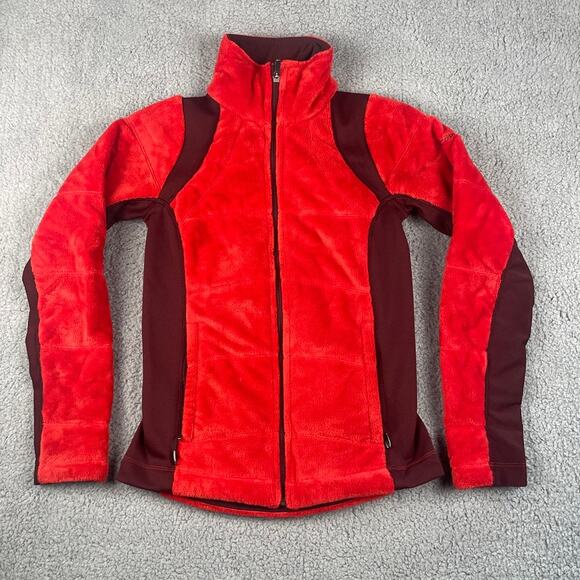 Columbia Women's Small Red Omni Heat Thermal Comfort Long Sleeve Jacket - Picture 1 of 12